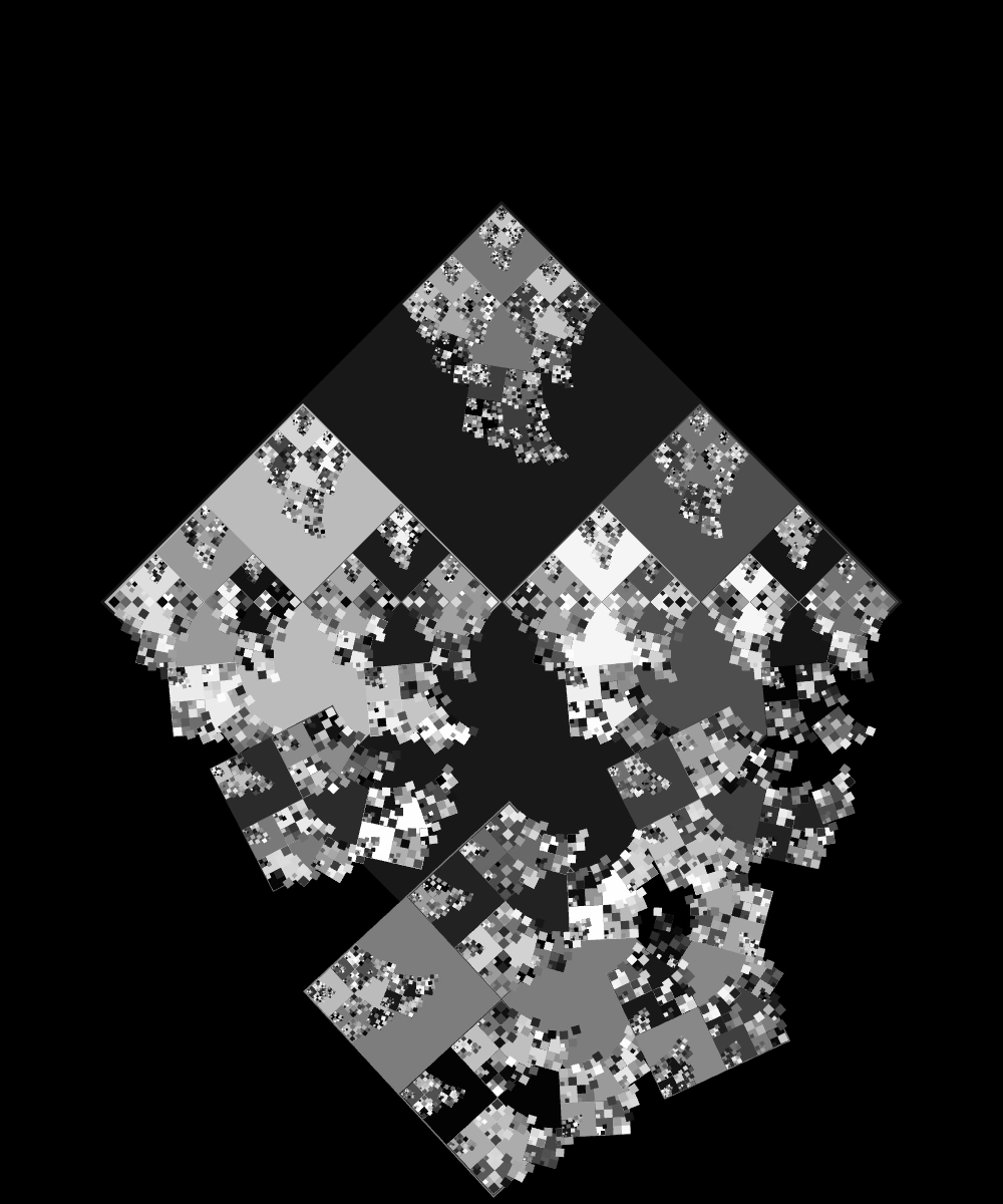 Geometric art with rectangles